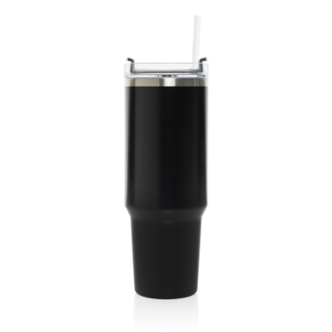 Logo trade promotional giveaways image of: Stadley RCS recycled steel tumbler 1200ML